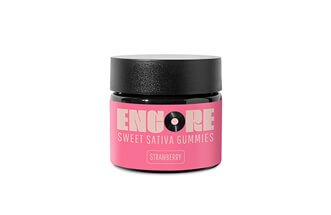 Encore Cannabis Edibles Strawberry Sativa Gummies
